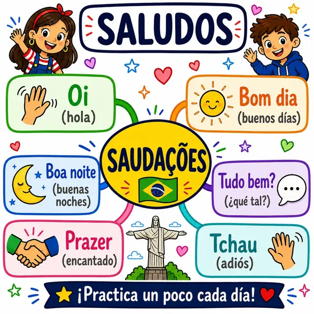 Mapa mental: Saludos